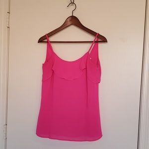 Flowy pink tank
